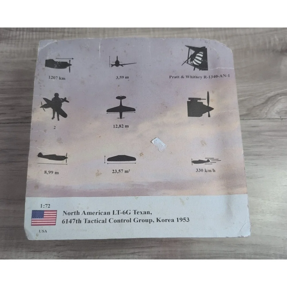 1953 North American LT-6G Texan 1:72 USAF - LTA-579 AMER COM COLLECTION (NEW)